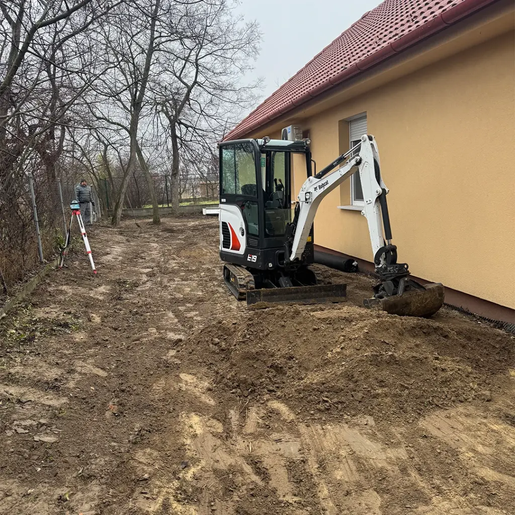 gépi földmunka komárom